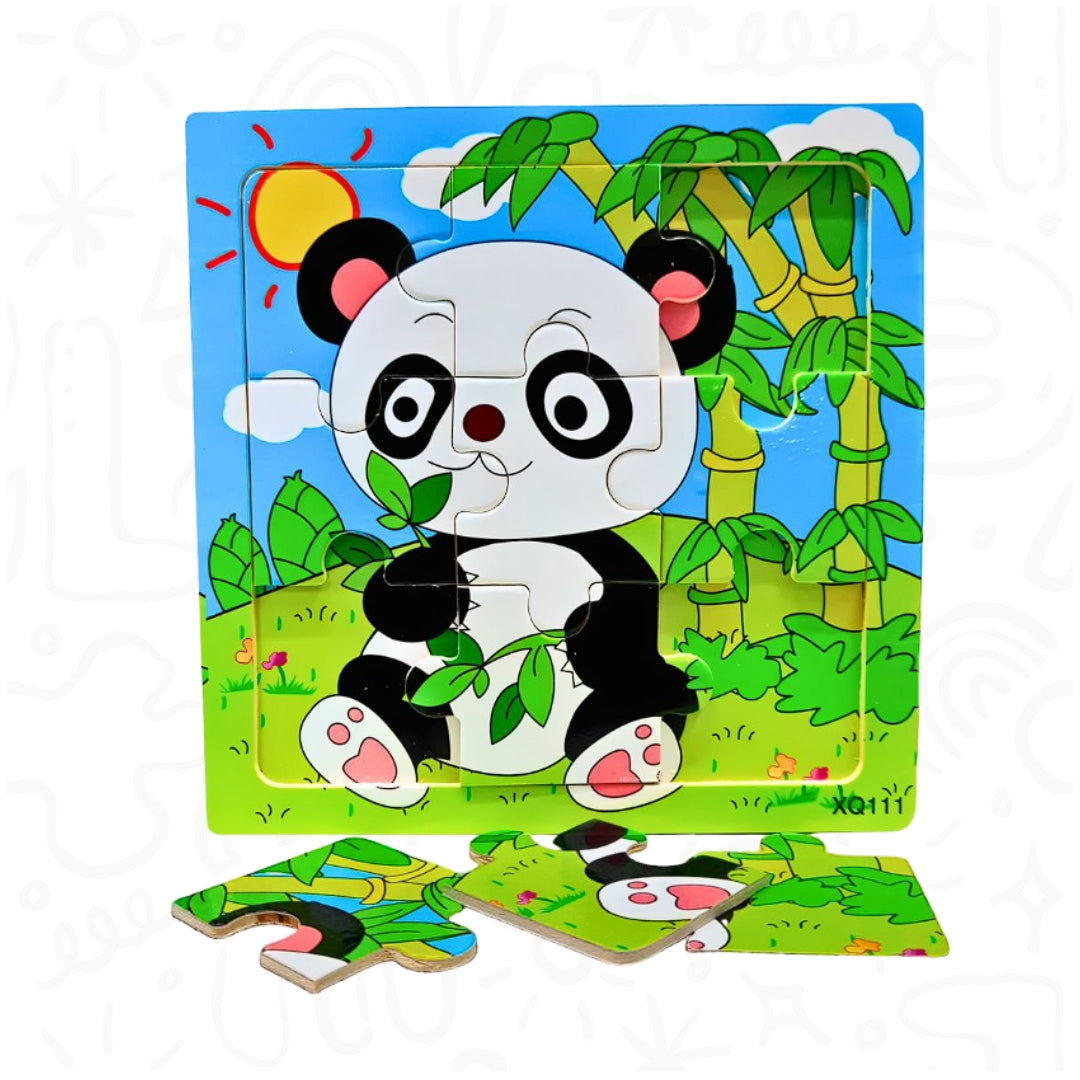 ROMPECABEZAS X 9PCS OSO PANDA