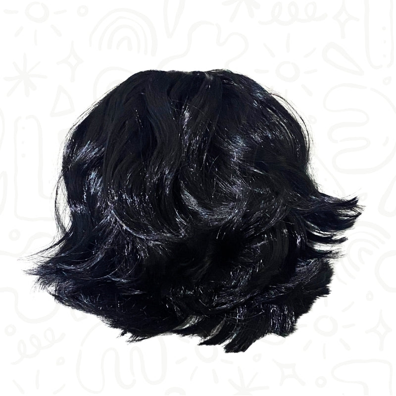 Peluca Corta para Disfraz de Halloween