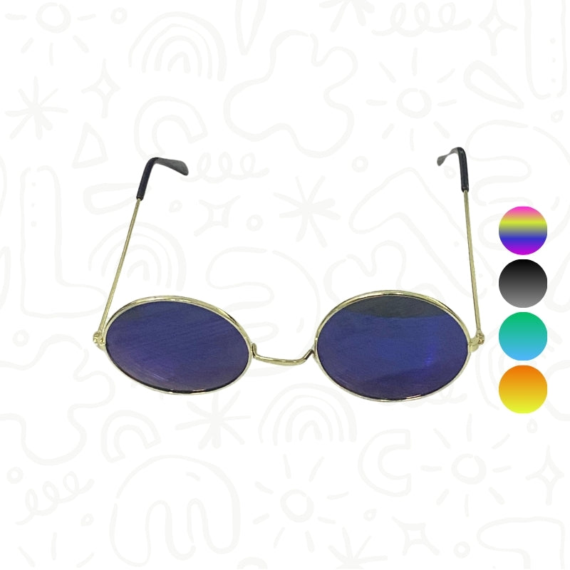 Gafas Redondas Estilo Hippie de los Años 80