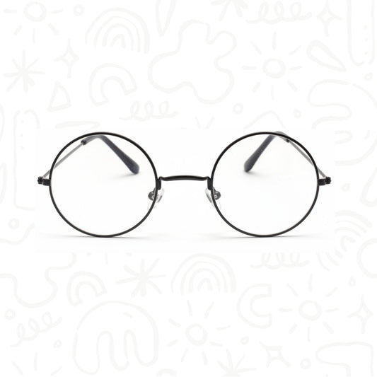 Gafas Redondas Metálicas Estilo Retro para Disfraz o Cosplay