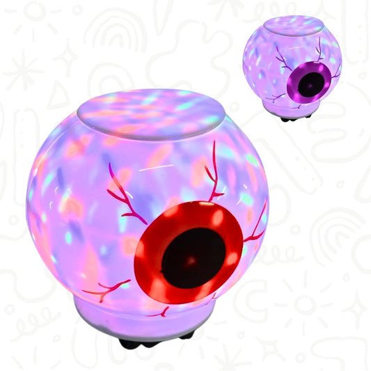 Lámpara LED de Halloween con Diseño de Ojo Terrorífico