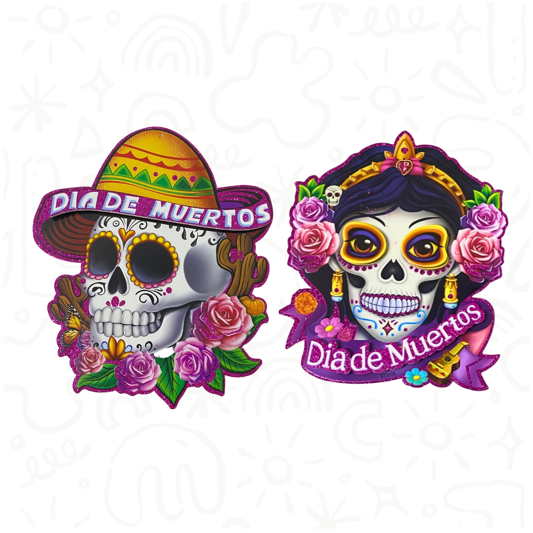Decoración Halloween Día de Muertos