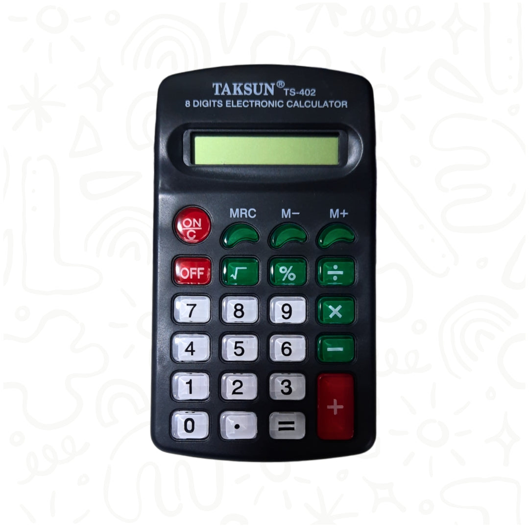 CALCULADORA ELECTRONICA DE BOLSILLO 8 DIGITOS