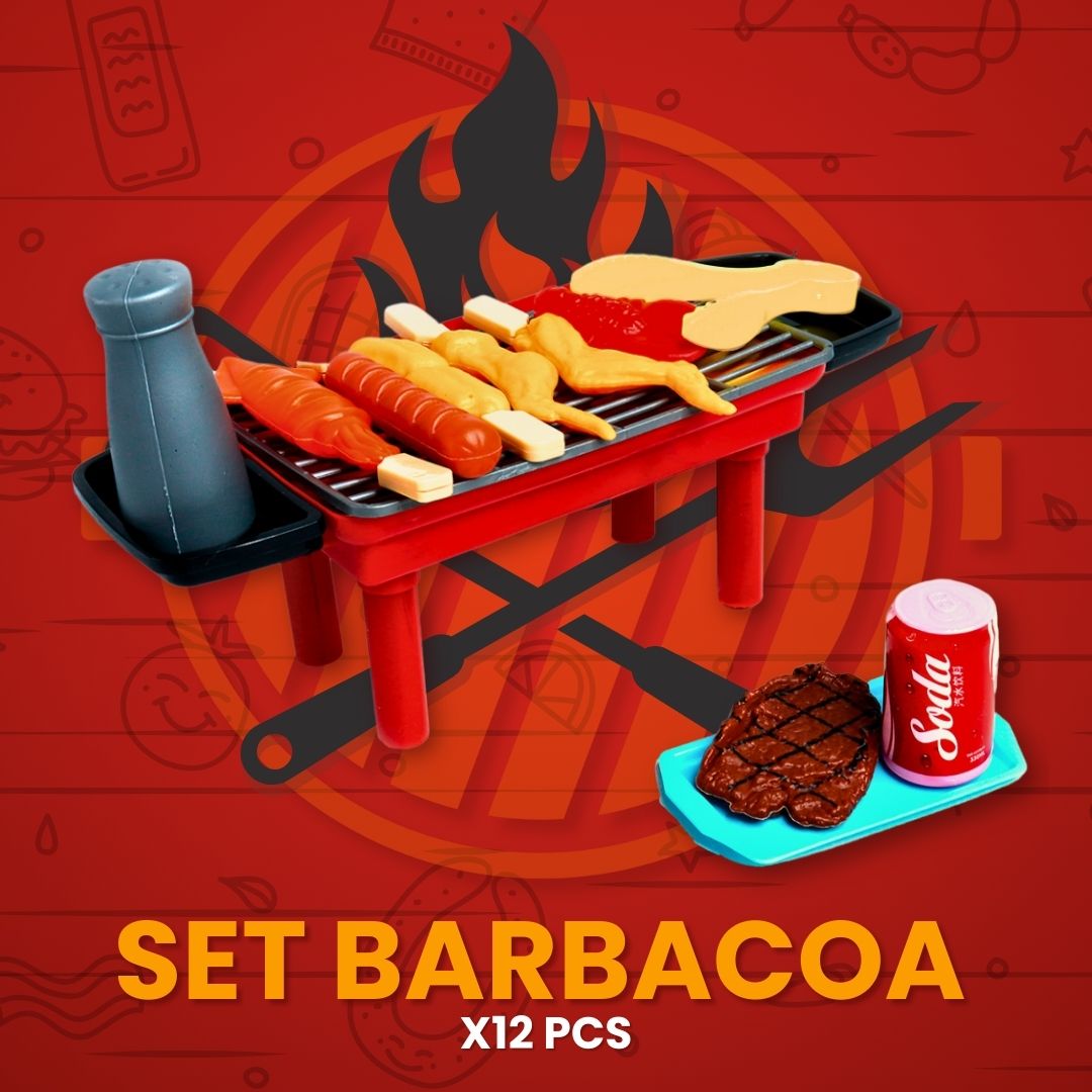 SET DE BARBACOA