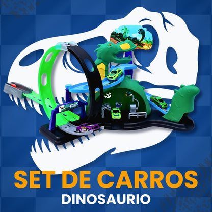 PISTA DE CARROS DINOSAURIO