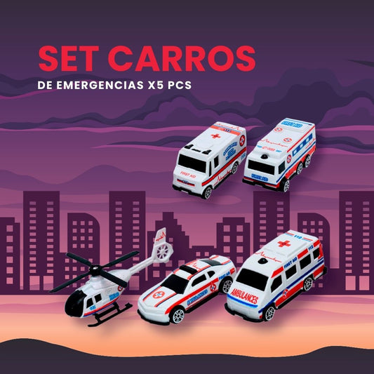 SET DE CARROS DE EMERGENCIA