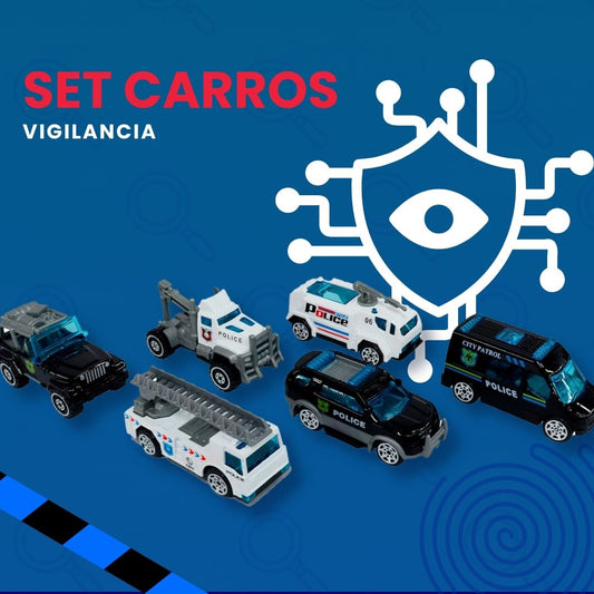 SET DE CARROS VIGILANCIA