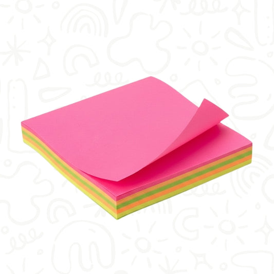 Paquete de Notas Adhesivas – Colores Surtidos
