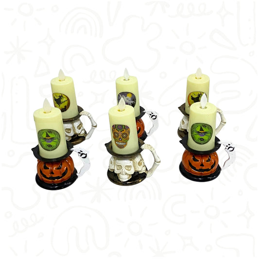 Vela LED Decorativa Halloween