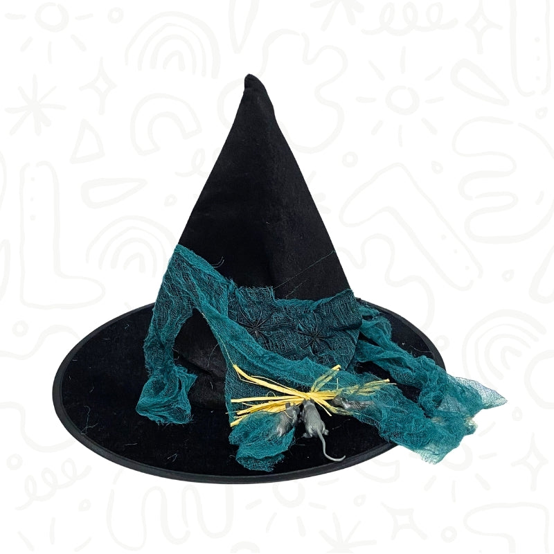 Sombrero Terciopelo de Bruja