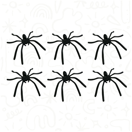 Set de Arañas Decorativas Halloween