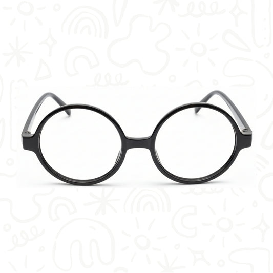 Gafas Redondas Negras Clásicas para Disfraz o Estilo Retro