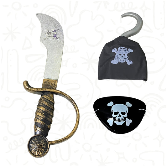 Set Accesorios de Pirata