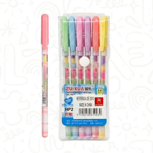 Set de Resaltadores Pastel x6 – Colores Suaves