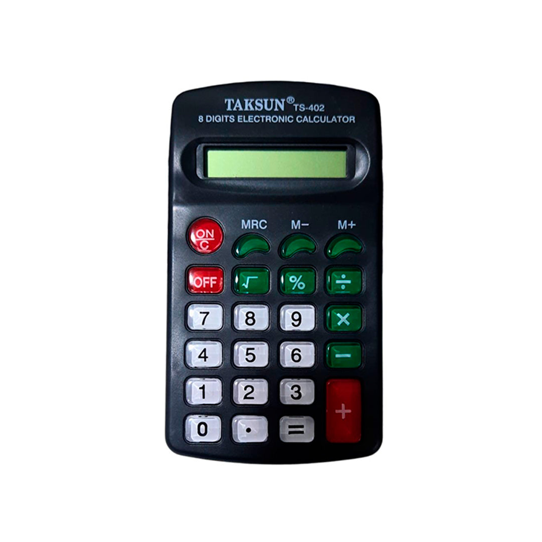 CALCULADORA ELECTRONICA DE BOLSILLO 8 DIGITOS