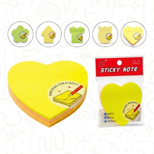 Notas Adhesivas en Figuras – Diseños Surtidos